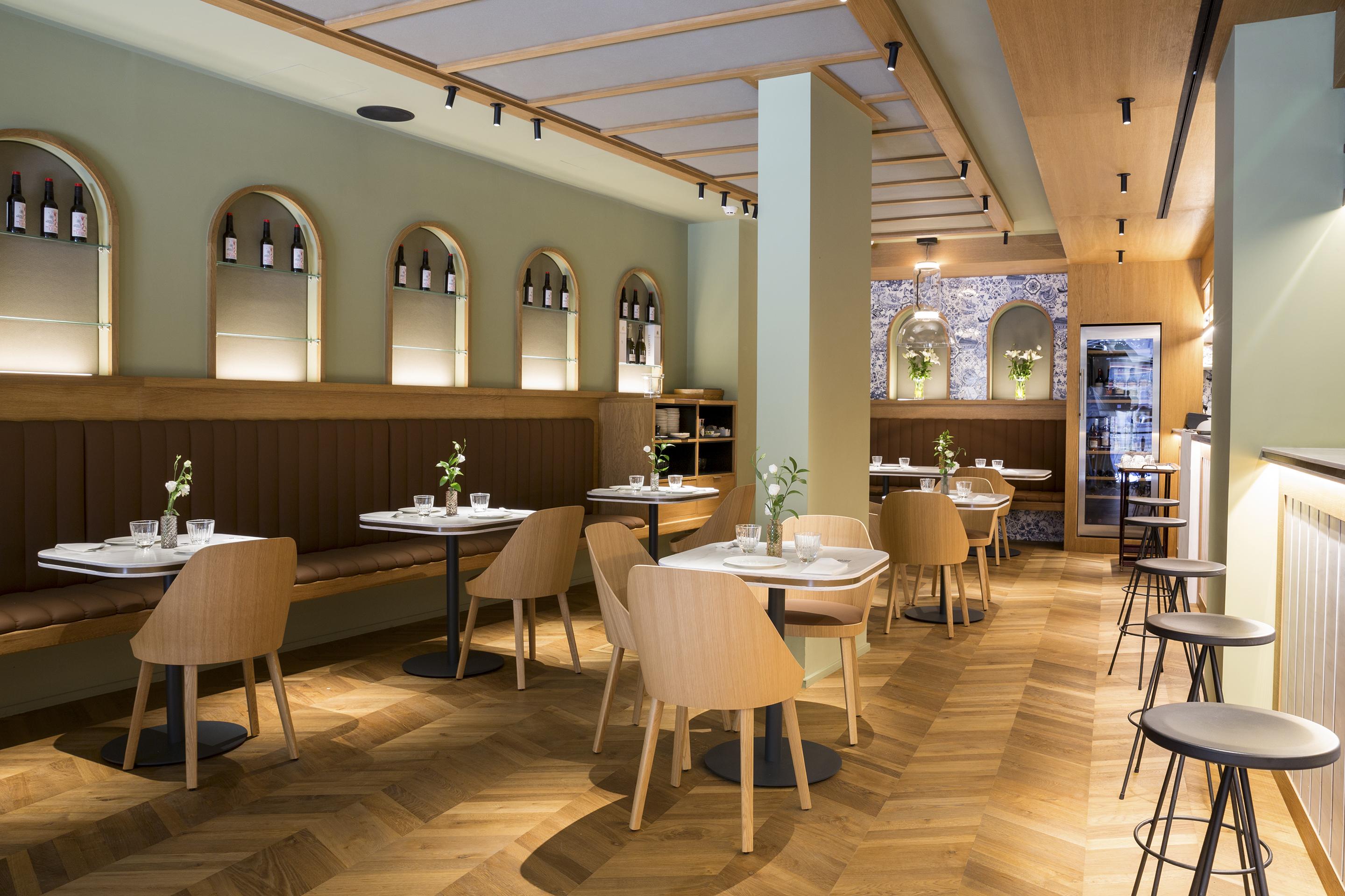 סביליה Eme Catedral Mercer Hotel מראה חיצוני תמונה Restaurant interior