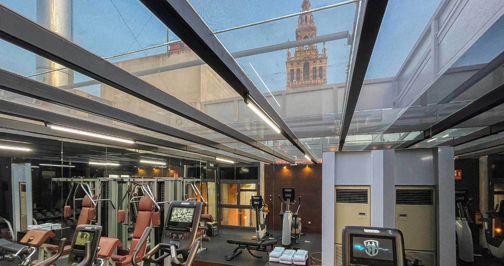 סביליה Eme Catedral Mercer Hotel מראה חיצוני תמונה The gym at the hotel
